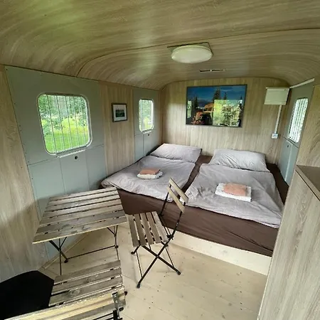 Luxury tent Safari - Magic Bus Borovany (Ceske Budejovice)